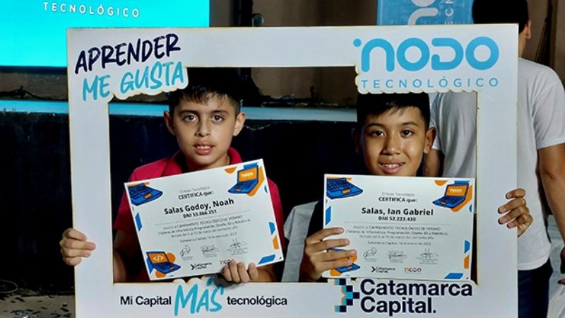 Finalizó el Campamento Tecnológico de verano