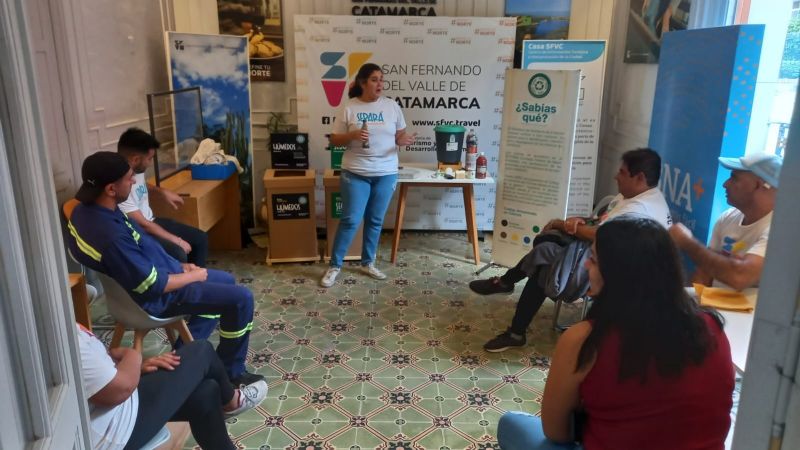 Turismo se capacitó en cuidados del medio ambiente con el programa GIRO