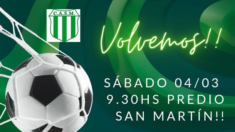 San Martín “larga” con las divisiones formativas