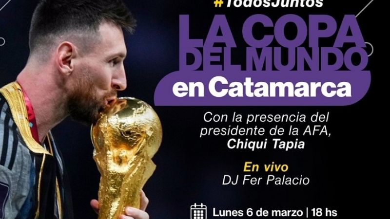 La Copa del Mundo irá al Estadio Bicentenario