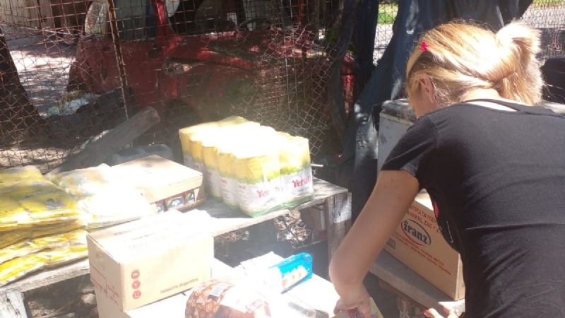 Corpacci y Movimiento Social asistieron a comedores