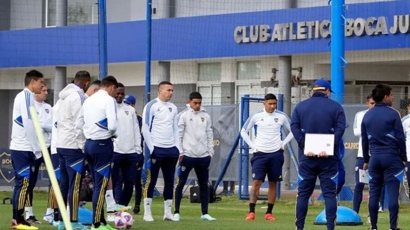 Sin día libre, Boca vuelve a entrenar esta tarde
