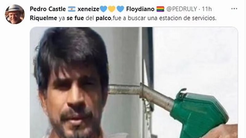 Tras el “tercero” de Instituto, Riquelme se fue