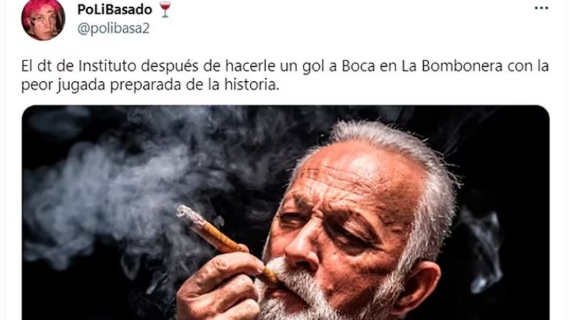 Tras el “tercero” de Instituto, Riquelme se fue