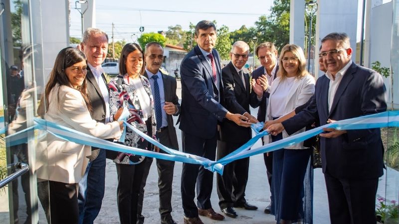 Raúl habilitó el nuevo edificio donde  funcionarán las Fiscalías de Instrucción