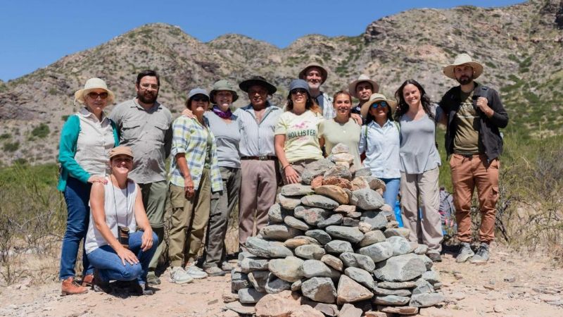 Reentierro de restos humanos de la comunidad Cerro Pintao de Las Mojarras