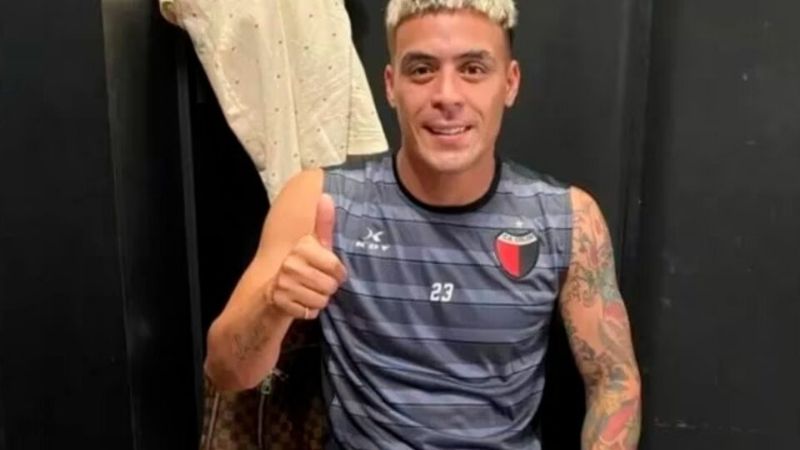 Apareció Brian Fernández, el jugador cuyo auto fue destrozado en un descampado