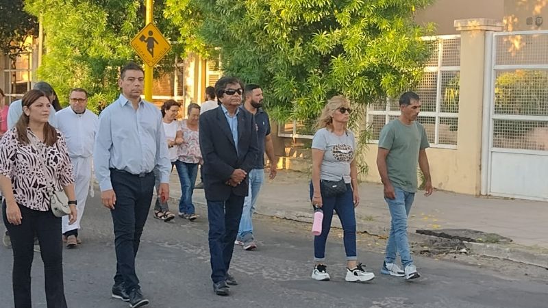 Procesión en San José de Fray Mamerto Esquiú