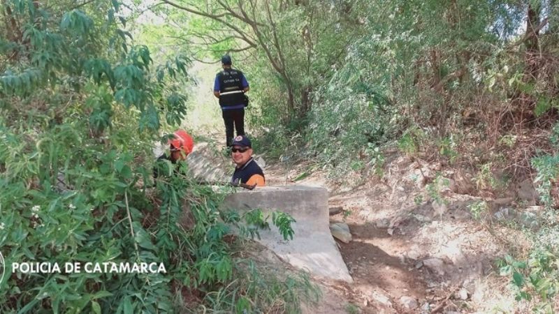 Cayó a un canal de riego y murió