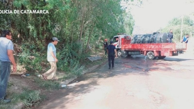 Cayó a un canal de riego y murió