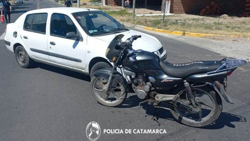 Mujer resultó con heridas en un accidente