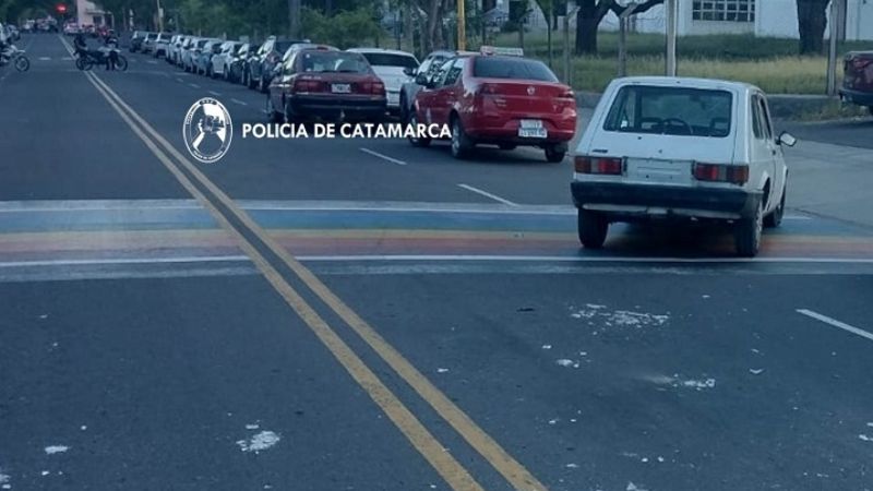 Chocaron tres autos frente a la UNCA