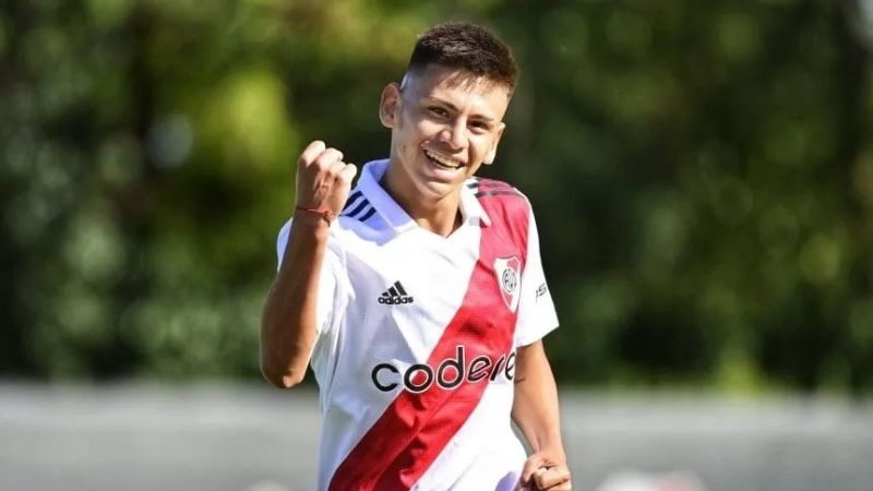 Echeverri, la joya de River, que sumaron a la Selección