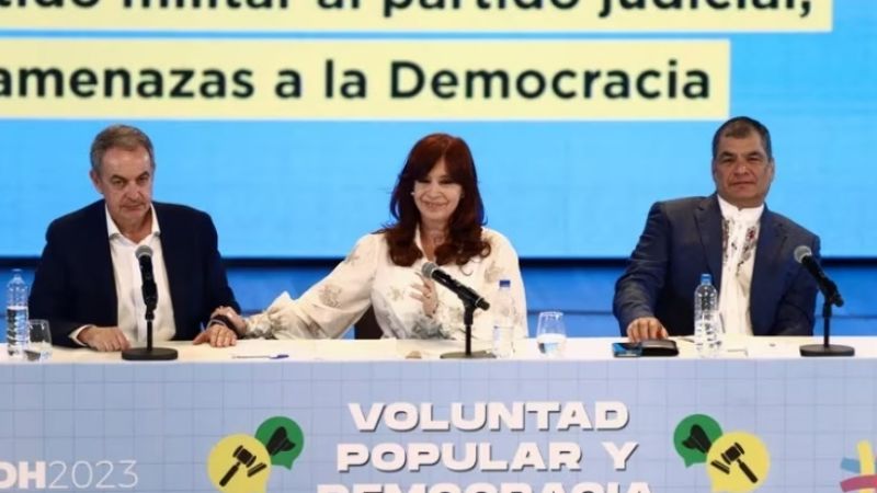 “No me importa si me van a meter presa, sino que volvamos a reconstruir un estado democrático”