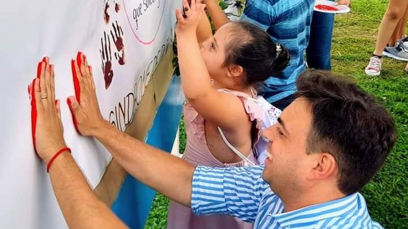 En Los Altos se celebró el día mundial de las personas con síndrome de Down