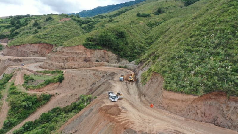 La pavimentación de la ruta provincial 1, en Catamarca, próxima a finalizar
