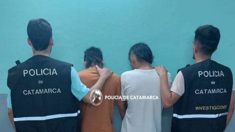 Los Contreras fueron arrestados por amenaza y robo