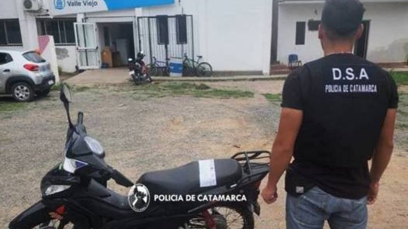 Secuestraron moto partes y una moto adulterada