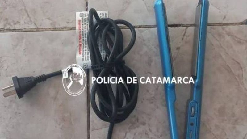 Publicaba a la venta una planchita de pelo robada
