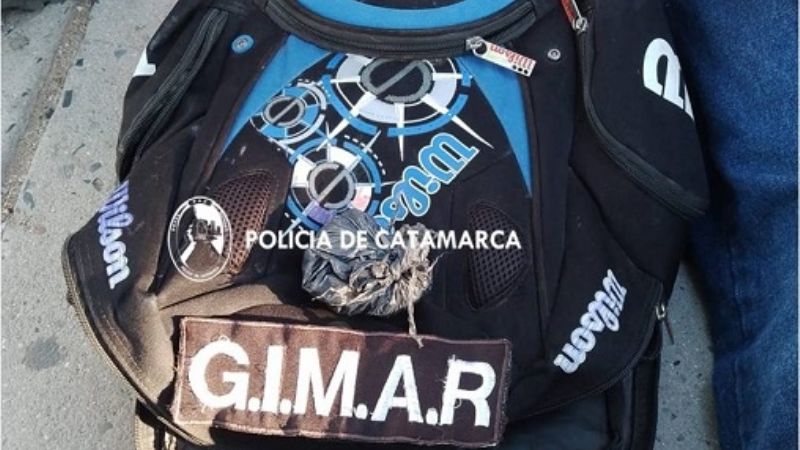 Secuestran droga en la Capital