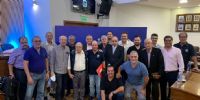 LOS PERIODISTAS DEPORTIVOS se reunieron en la sede de AFA, en Buenos Aires.