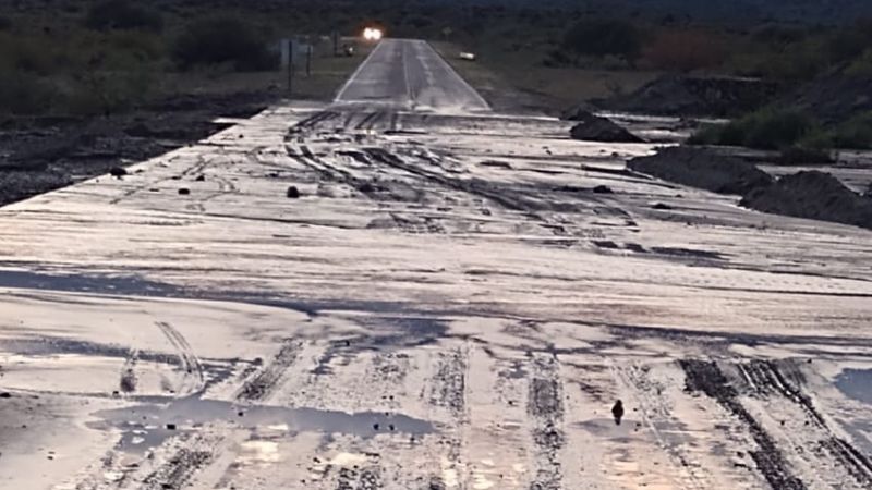 Ruta Nacional N°60, interrumpida en La Rioja