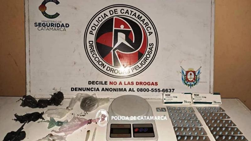 Tres allanamientos para encontrar 79 gramos de marihuana