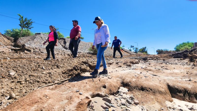 Saujil: más áreas y empresas se sumaron al operativo de la municipalidad