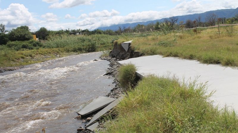 Importantes daños en un sector de La Costanera