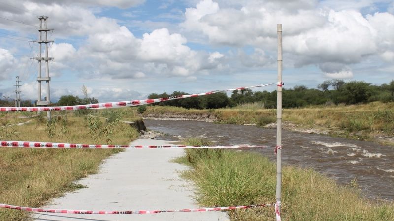 Importantes daños en un sector de La Costanera