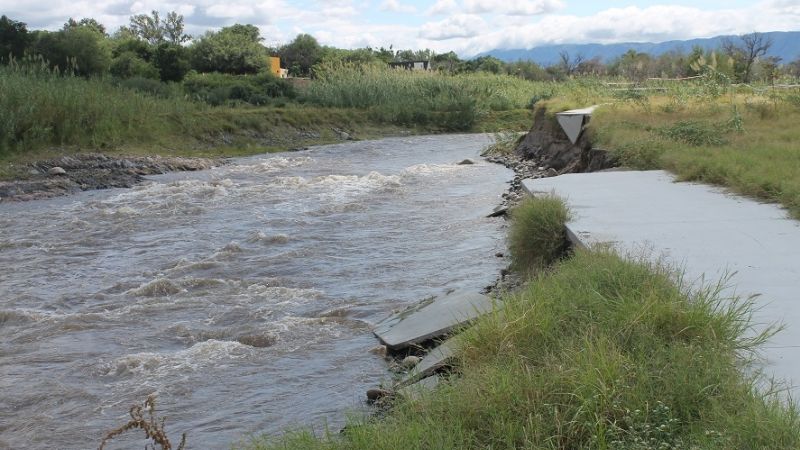 Importantes daños en un sector de La Costanera