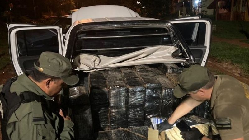 Llevaba una tonelada de droga