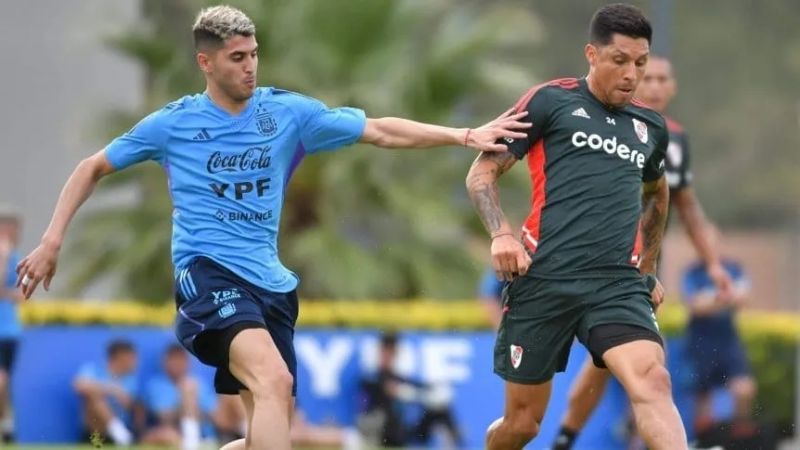 La Selección venció a River en el amistoso