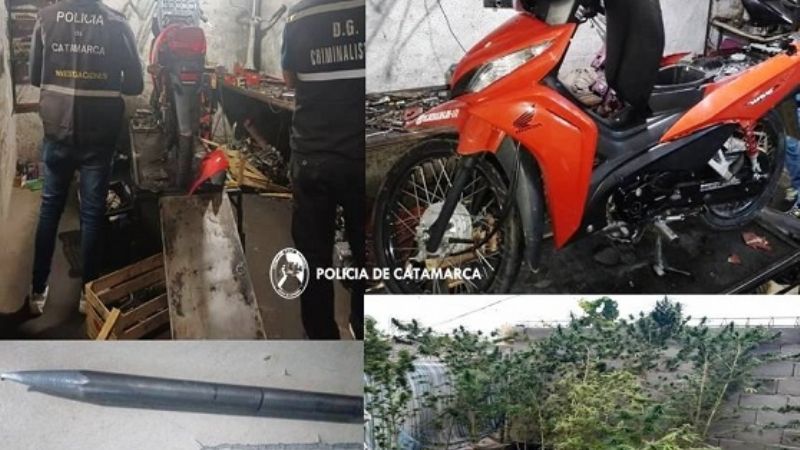 Allanamientos y secuestros en el Sur de la Capital