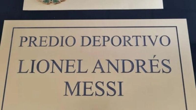 Reconocimiento: el predio de AFA se llama “Lionel Andrés Messi”