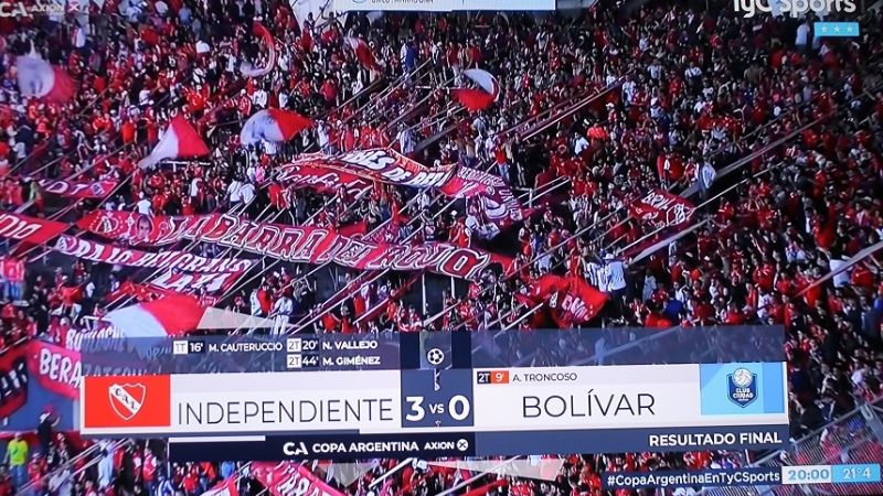 Independiente encontró algo de paz, antes que DT