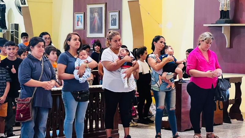 Barriada de la Alem celebró a Nuestra Señora de la Vida en Jesús Niño