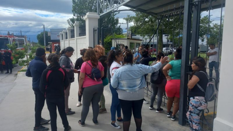 Amenazó con prenderse fuego frente a la Municipalidad