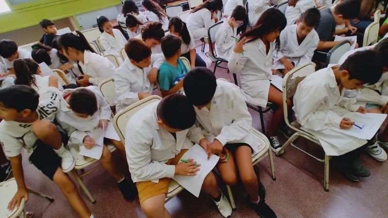 Taller “Derecho a la identidad” en escuelas primarias de Catamarca