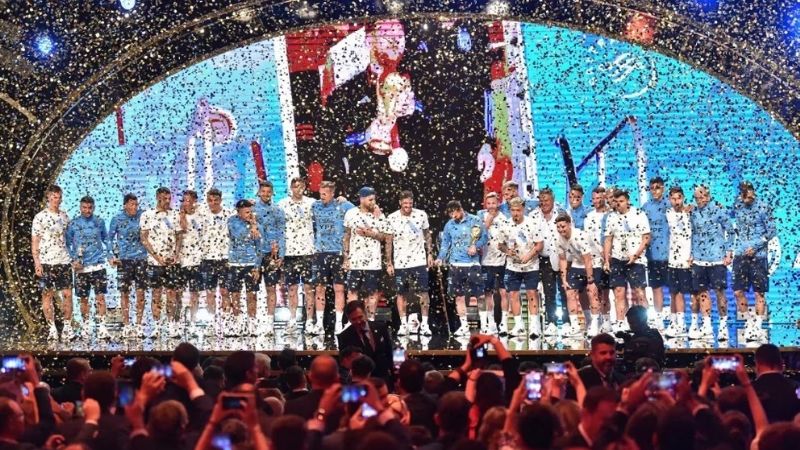 Emotivo homenaje de Conmebol a los campeones