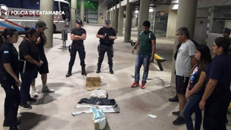 Secuestran una narco encomienda