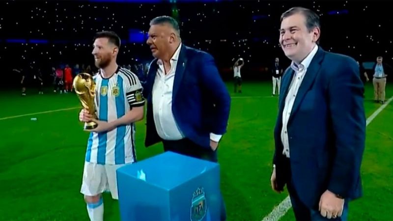 Fiesta total: 7 a 0 con “triplete” de Messi a Curazao