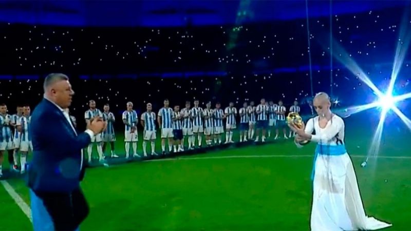 Fiesta total: 7 a 0 con “triplete” de Messi a Curazao