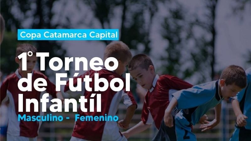 Presentan el 1er. Torneo de Fútbol Infantil en Capital