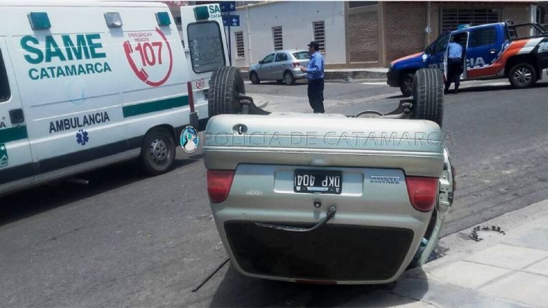 En una jornada de mútiples accidentes hubo varios lesionados