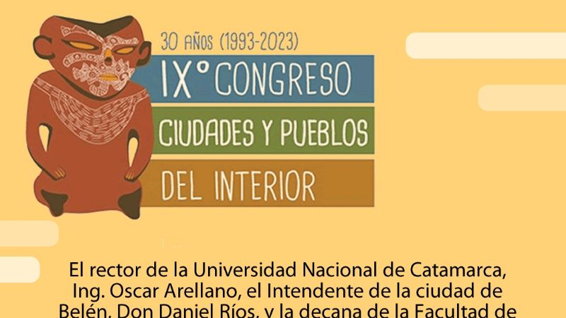 Primeras Jornadas Preparatorias para el IX Congreso de Ciudades y Pueblos del Interior