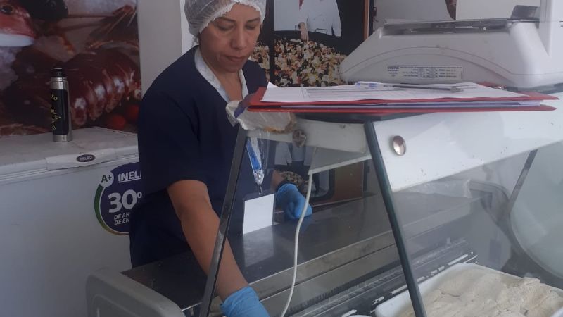 Control en pescaderías