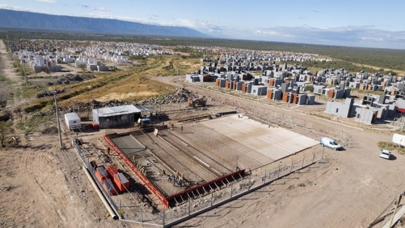 Construyen dos cisternas