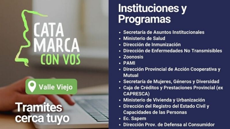 "Catamarca con Vos" en Valle Viejo