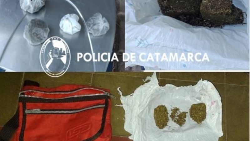 Secuestran marihuana en Tinogasta